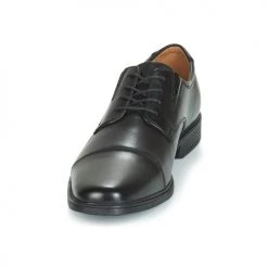 Chaussures Homme Derbies Clarks TILDEN CAP Noir -Derbies Soldes Boutique 10143098 500 C