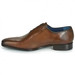Chaussures Homme Richelieu Brett & Sons MARCIA Cognac -Derbies Soldes Boutique 12398416 500 D