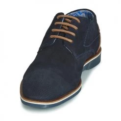 Chaussures Homme Derbies Bugatti TOUZETTE Bleu -Derbies Soldes Boutique 12495850 500 C