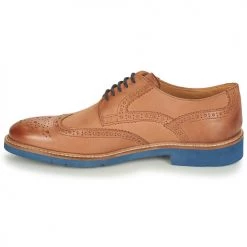 Chaussures Homme Derbies André FLOWER Marron / Bleu -Derbies Soldes Boutique 13478033 500 D