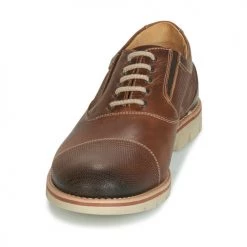 Chaussures Homme Richelieu André SIMPLY Marron -Derbies Soldes Boutique 13478074 500 C