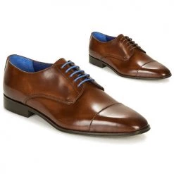 Chaussures Homme Derbies Azzaro REMAKE Cognac