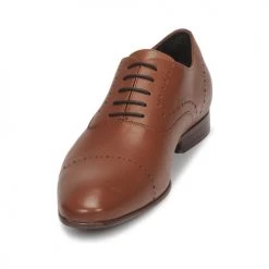 Chaussures Homme Richelieu André CURTIS Cognac -Derbies Soldes Boutique 16081930 500 C