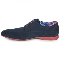 Chaussures Homme Derbies Fluchos VESUBIO Marine / Rouge -Derbies Soldes Boutique 16505903 500 D