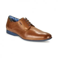Chaussures Homme Derbies Fluchos VESUBIO Marron / Bleu