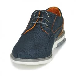 Chaussures Homme Derbies Bugatti SANDMAN Marine / Marron -Derbies Soldes Boutique 16545132 500 C