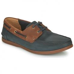 Chaussures Homme Derbies Clarks PICKWELL SAIL Marine / Marron