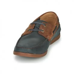 Chaussures Homme Derbies Clarks PICKWELL SAIL Marine / Marron -Derbies Soldes Boutique 16644884 500 C
