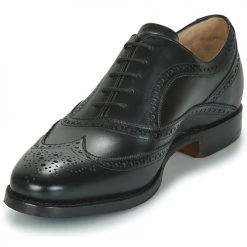 Chaussures Homme Richelieu Barker TURING Noir -Derbies Soldes Boutique 16659367 500 C