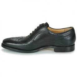 Chaussures Homme Richelieu Barker TURING Noir -Derbies Soldes Boutique 16659367 500 D