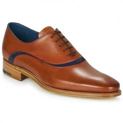Chaussures Homme Richelieu Barker EMERSON Marron / Bleu