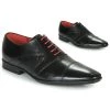 Chaussures Homme Richelieu Redskins ANCOLIE Noir / Rouge