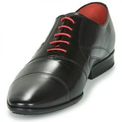 Chaussures Homme Richelieu Redskins ANCOLIE Noir / Rouge -Derbies Soldes Boutique 16700676 500 C