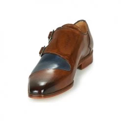 Chaussures Homme Richelieu Melvin & Hamilton LANCE 34 Bleu / Marron -Derbies Soldes Boutique 16721432 500 C