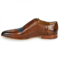 Chaussures Homme Richelieu Melvin & Hamilton LANCE 34 Bleu / Marron -Derbies Soldes Boutique 16721432 500 D