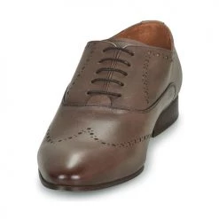Chaussures Homme Richelieu André DOWNTOWN Taupe -Derbies Soldes Boutique 16823155 500 C