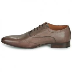 Chaussures Homme Richelieu André DOWNTOWN Taupe -Derbies Soldes Boutique 16823155 500 D