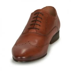 Chaussures Homme Richelieu André DOWNTOWN Cognac -Derbies Soldes Boutique 16823156 500 C