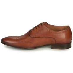 Chaussures Homme Richelieu André DOWNTOWN Cognac -Derbies Soldes Boutique 16823156 500 D