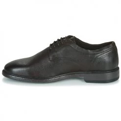 Chaussures Homme Derbies Geox TERENCE Marron -Derbies Soldes Boutique 17682626 500 D