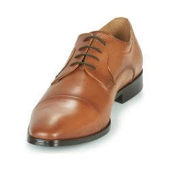 Chaussures Homme Derbies Carlington NOMINEM Camel -Derbies Soldes Boutique 18314005 500 C