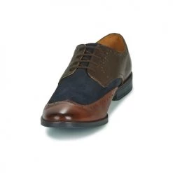 Chaussures Homme Derbies Clarks STANFORD LIMIT Marron / Bleu -Derbies Soldes Boutique 18858188 500 C