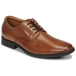 Chaussures Homme Derbies Clarks TILDEN PLAIN Marron