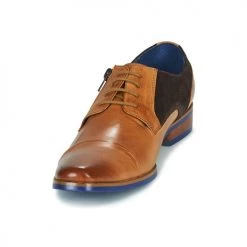 Chaussures Homme Derbies Kdopa SNOOP Camel / Bleu -Derbies Soldes Boutique 18866108 500 C