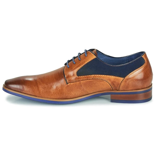 Chaussures Homme Derbies Kdopa CONNOR Camel / Bleu 4 Chaussures Homme Derbies Kdopa CONNOR Camel / Bleu – Image 4