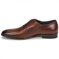 Chaussures Homme Richelieu Carlington OULIO Cognac -Derbies Soldes Boutique 19108292 500 D