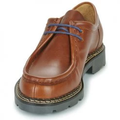 Chaussures Homme Derbies Pellet MACHO Marron -Derbies Soldes Boutique 19358355 500 C