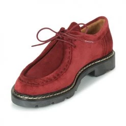 Chaussures Homme Derbies Pellet MACHO Rouge -Derbies Soldes Boutique 19634005 500 C