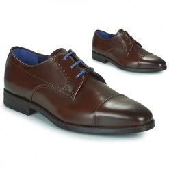 Chaussures Homme Derbies Azzaro GARONNE Cognac
