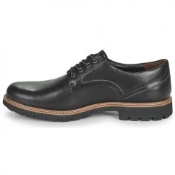 Chaussures Homme Derbies Clarks BATCOMBE HALL Noir -Derbies Soldes Boutique 20203493 500 D