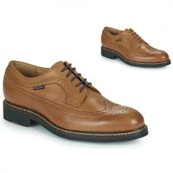 Chaussures Homme Derbies Pellet NORMAN Marron