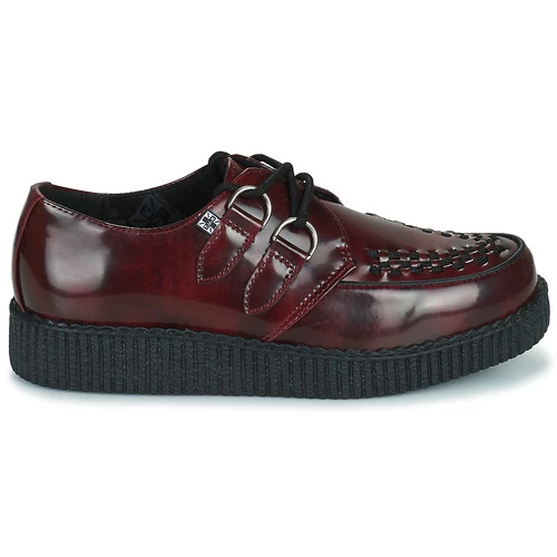 Chaussures Derbies TUK VIVA LOW CREEPER BURGUNDY Bordeaux 2 Chaussures Derbies TUK VIVA LOW CREEPER BURGUNDY Bordeaux – Image 2