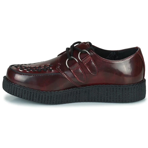 Chaussures Derbies TUK VIVA LOW CREEPER BURGUNDY Bordeaux 4 Chaussures Derbies TUK VIVA LOW CREEPER BURGUNDY Bordeaux – Image 4