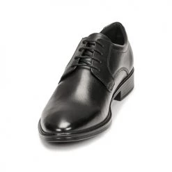 Chaussures Homme Derbies Geox U GLADWIN Noir -Derbies Soldes Boutique 21201109 500 C