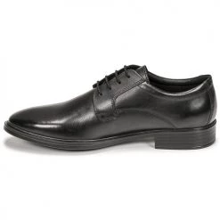 Chaussures Homme Derbies Geox U GLADWIN Noir -Derbies Soldes Boutique 21201109 500 D