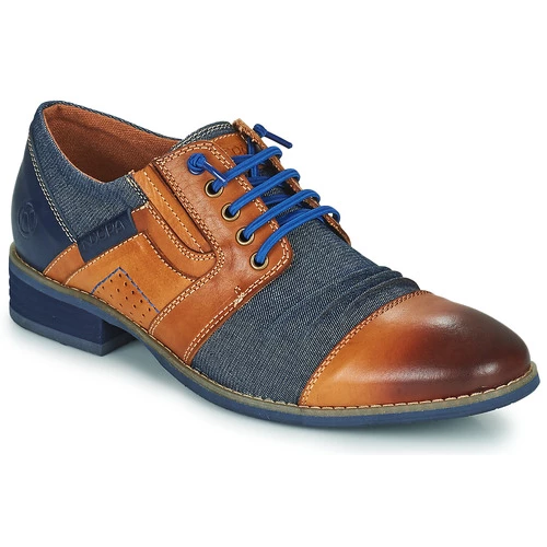 Chaussures Homme Derbies Kdopa CARLOS Camel / Bleu 1 Chaussures Homme Derbies Kdopa CARLOS Camel / Bleu