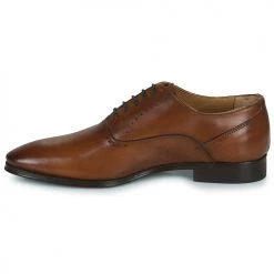 Chaussures Homme Derbies Pellet AKIN Marron -Derbies Soldes Boutique 22203658 500 D