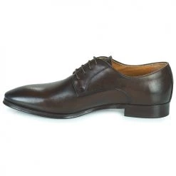 Chaussures Homme Derbies Pellet ALFRED Marron -Derbies Soldes Boutique 22203660 500 D