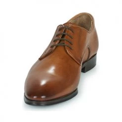 Chaussures Homme Derbies Pellet ALFRED Marron -Derbies Soldes Boutique 22203661 500 C