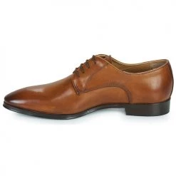 Chaussures Homme Derbies Pellet ALFRED Marron -Derbies Soldes Boutique 22203661 500 D