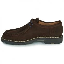 Chaussures Homme Derbies Pellet Macho Marron -Derbies Soldes Boutique 22524141 500 D