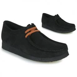Chaussures Homme Derbies Clarks WALLABEE Noir