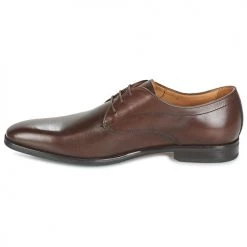 Chaussures Homme Derbies Geox U NEW LIFE Marron -Derbies Soldes Boutique 5718571 500 D
