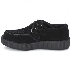 Chaussures Derbies TUK LOW FLEX ROUND TOE CREEPER Noir -Derbies Soldes Boutique 756205 500 D