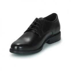 Chaussures Homme Derbies Geox CARNABY D Noir -Derbies Soldes Boutique 813769 500 C