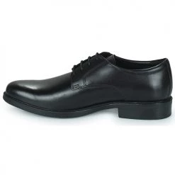 Chaussures Homme Derbies Geox CARNABY D Noir -Derbies Soldes Boutique 813769 500 D